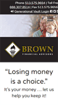 Mobile Screenshot of brownfinancialadvisors.com